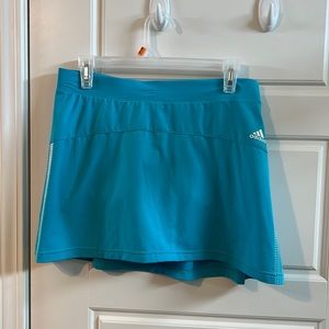 Blue Adidas tennis skirt